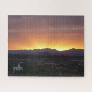 Puzzle Lever de soleil sur le paysage de St. George Utah