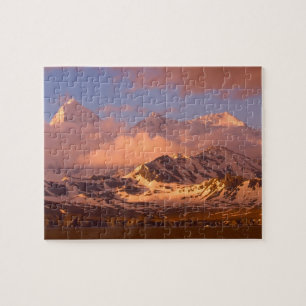 Puzzle Lever de soleil sur les chaînes de montagnes du Su