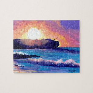 Puzzle Lever du soleil à Shipwreck Beach Kauai Jigsaw Pu