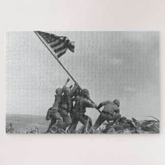 Puzzle lever le drapeau sur Iwo Jima