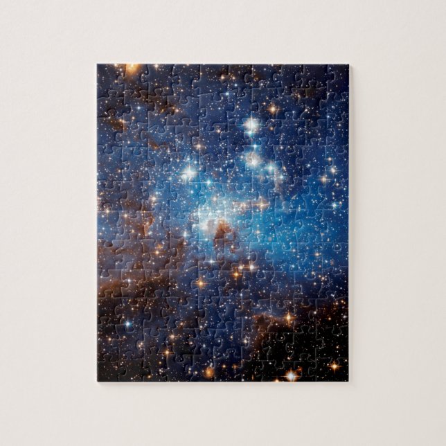 Puzzle LH 95 Star Forming Region - Hubble Space Photo (Vertical)