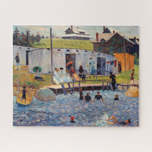Puzzle L'heure de la baignade de Renoir Impressionniste P (Horizontal)