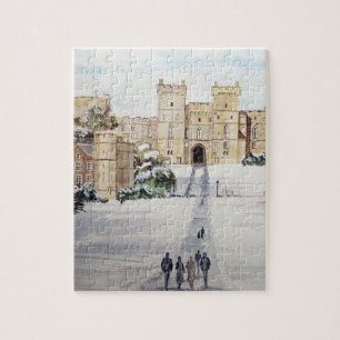 Puzzle L'hiver au château de Windsor par Farida Greenfiel