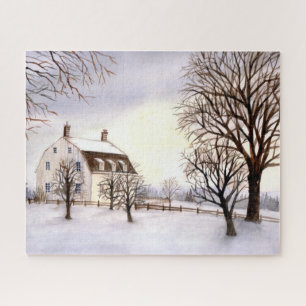 Puzzle L'hiver en Nouvelle-Angleterre