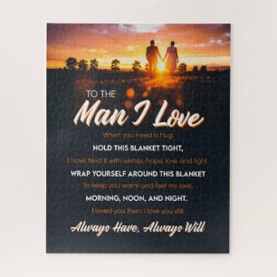 Puzzle L'homme que j'aime   À L'Homme Que J'Aime Que Je T