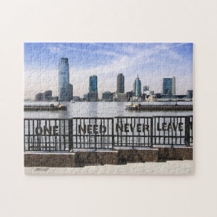 Puzzle L'horizon un de Jersey City ne doit jamais partir