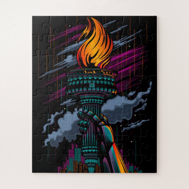 Puzzle Liberté (Vertical)