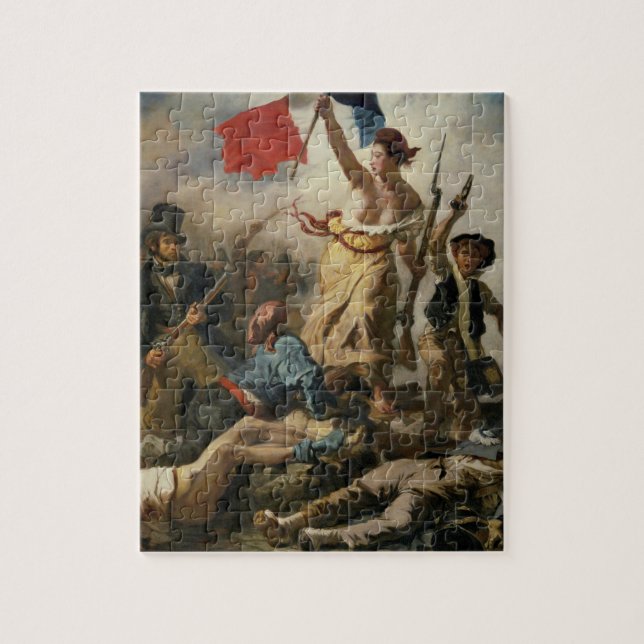 Puzzle Liberté à la tête du peuple, Delacroix (Vertical)