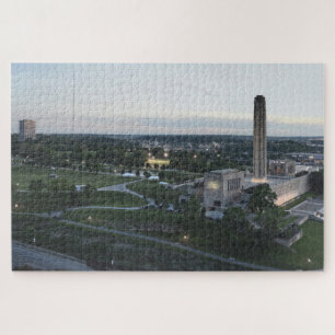 Puzzle Liberty Memorial et BMA Building, Kansas City, Mi