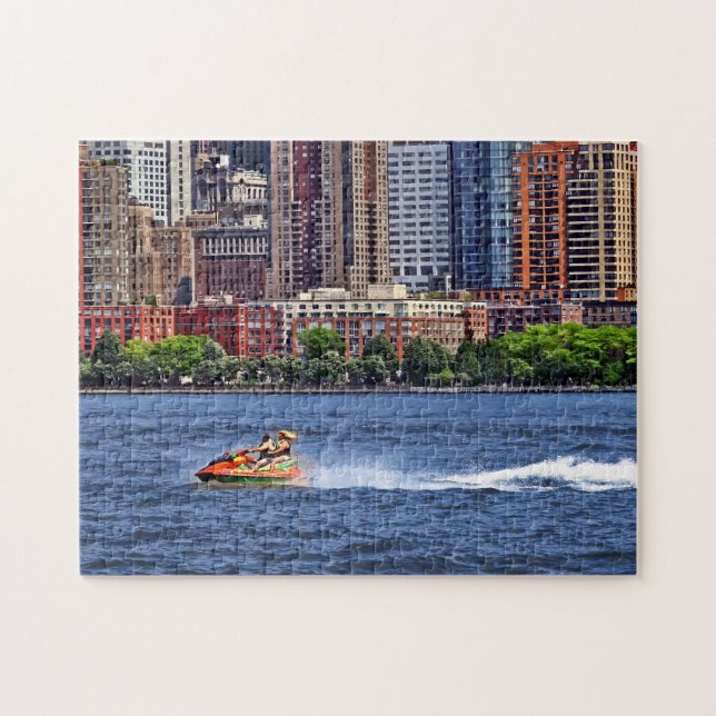 Puzzle Liberty State Park - Jet Ski dans le bassin du can (Horizontal)