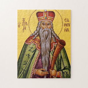 Puzzle L'icône orthodoxe chrétienne du saint prophète Sam