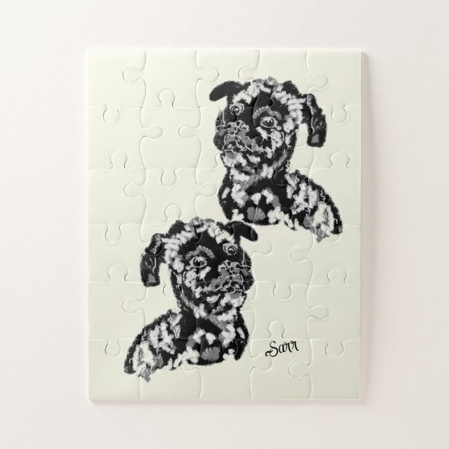 Puzzle: Liebe eines Hundes (Vertikal)