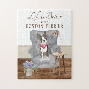 Puzzle Life Is With A Boston