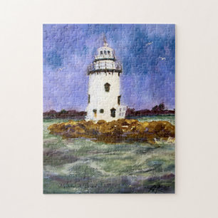 Puzzle Lighthouse Maureen Girard Ocean