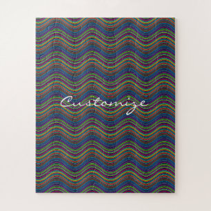 Puzzle Ligne Abstraite cool de Wavy art Thunder_Cove