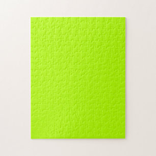 Puzzle Lime électrique dynamique Vert prêt à Customiser