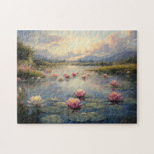 Puzzle L'impressionniste Lily Pads sur l'étang