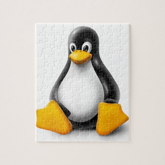 Puzzle Linux Tux le pingouin (Vertical)