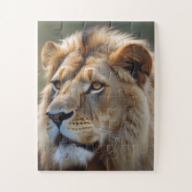 Puzzle Lion (Vertical)