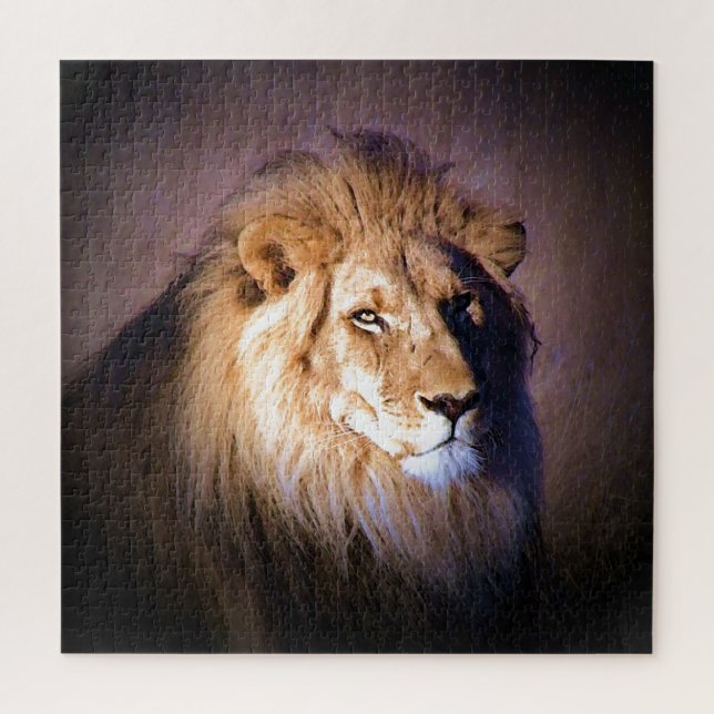 Puzzle Lion (Vertical)