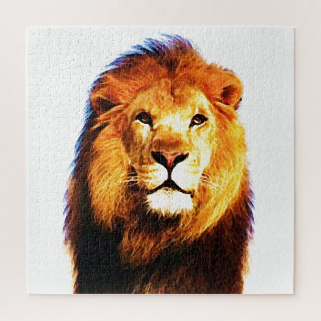 Puzzle Lion (Vertical)
