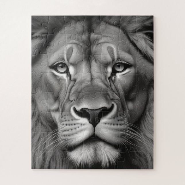 Puzzle Lion (Vertical)