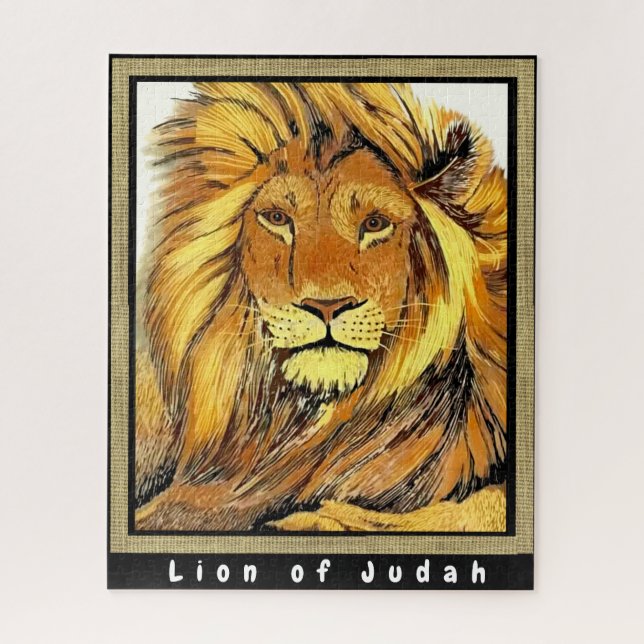 Puzzle Lion de Juda (Vertical)