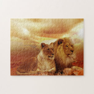 Puzzle Lions