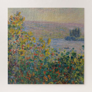 Puzzle Lits à fleurs à Vétheuil Monet
