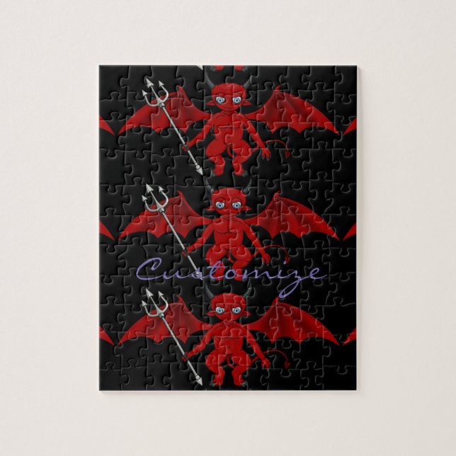 Puzzle Little Red Devil Thunder_Cove (Vertical)