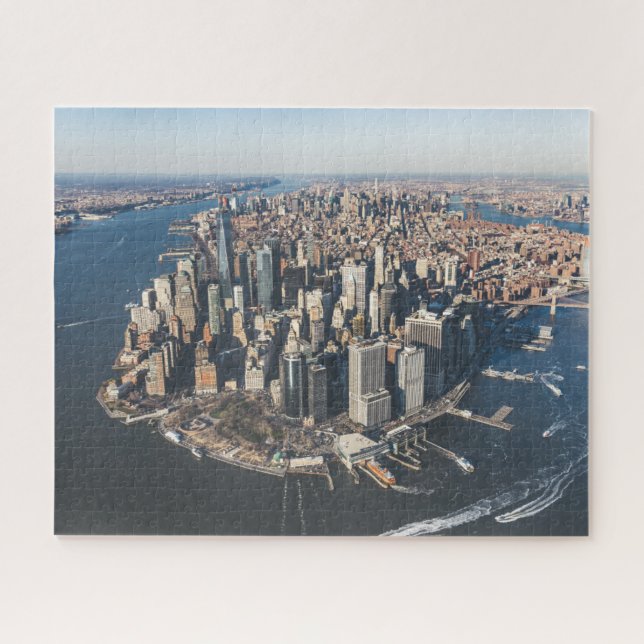 Puzzle Littoral | Manhattan, New York (Horizontal)