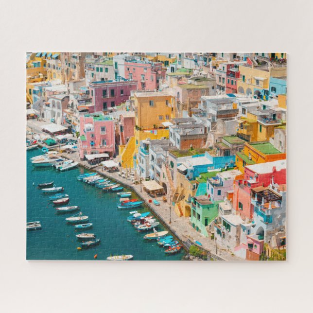 Puzzle Littoral | Naples Italie (Horizontal)