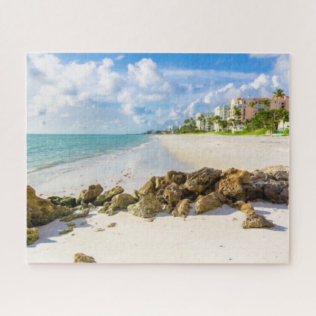 Puzzle Littoral | Naples Pier, sud-ouest de la Floride (Horizontal)
