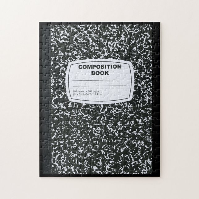 Puzzle Livre des notes de composition (Vertical)
