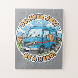 Puzzle Livrer de la Joie ! Soyez un Héros ! - Courrier De