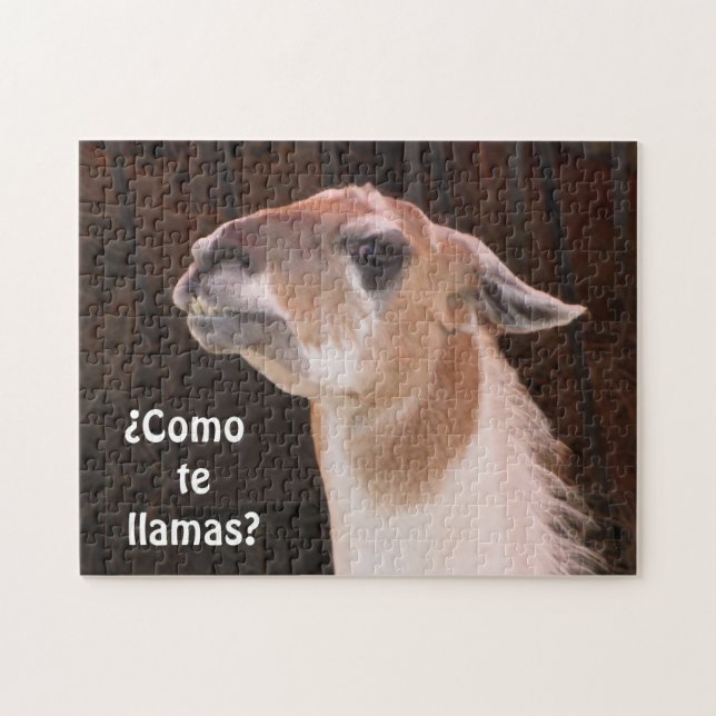 Puzzle Llama (Horizontal)