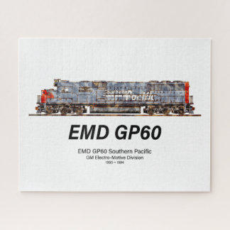 Puzzle Locomotive diesel EMD GP60 du Pacifique Sud