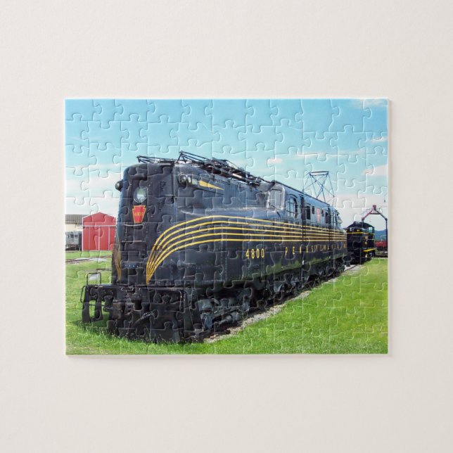 Puzzle Locomotive GG-1 #4800 de chemin de fer de la (Horizontal)