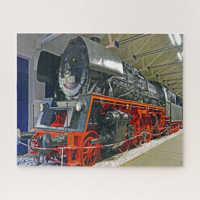 Puzzle Locomotives diesel Allemagne. (Horizontal)