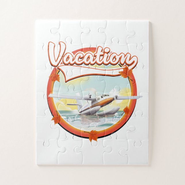 Puzzle Logo de vacances (Vertical)