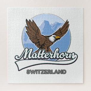 Puzzle Logo de voyage Matterhorn Suisse
