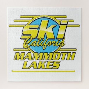 Puzzle Logo du ski Mammoth Lakes California