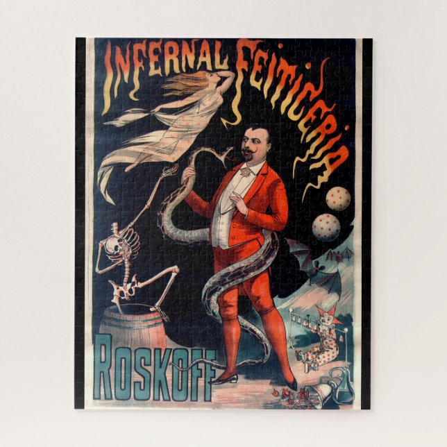 Puzzle Loi sur la magie victorienne foncée Annonce (Vertical)