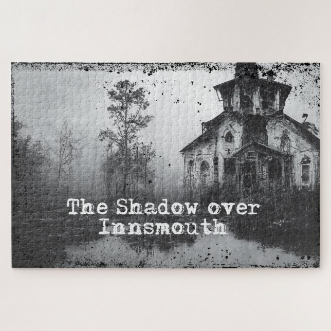 Puzzle L'ombre sur l'intérieur Lovecraft Cthulhu Mythos (Horizontal)