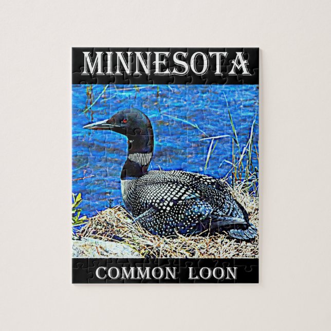 Puzzle Lon commun du Minnesota (Vertical)