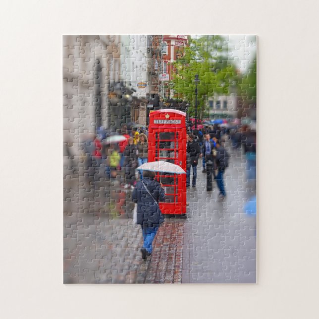 Puzzle Londres typique - N'oubliez pas le casse-tête des  (Vertical)