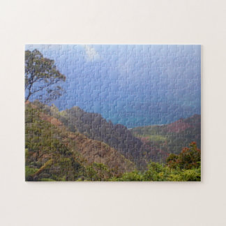 Puzzle Looking Out Over the Canyon created on a 