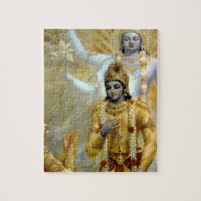 Puzzle Lord Krishna Hindu God Hare Krishna (Vertical)