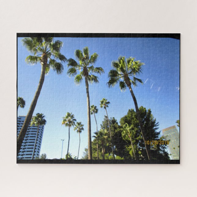 PUZZLE LOS ANGELES CALIFORNIA PALMS (Horizontal)