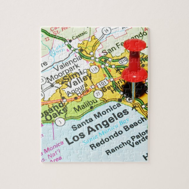 Puzzle Los Angeles, la Californie (Vertical)